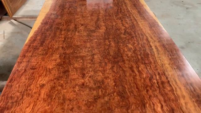 Tấm Gỗ mặt bàn nguyên khối Gỗ Cẩm Lai, kt 520 x 147(140) x 12cm - Gỗ Việt Bắc смотреть онлайн