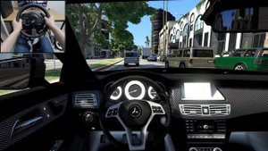 2012 Mercedes Benz CLS63 AMG - GTA 5 | NaturalVision Evolved [Steering Wheel gameplay]