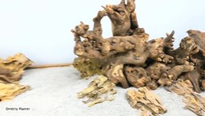 Композиция (Храдскейп) для аквариума 200 см. Камень + коряги для аквариума.