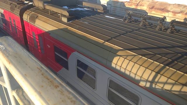 Электропоезд ЭД4М-0456 сообщением Монино - Москва "Ярославская" смотреть онлайн