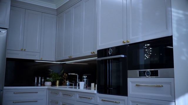 Интерьер в стиле современная классика. Квартира для молодой семьи