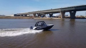 Корвет(Corvet) 500 Fish + Yamaha 80 Обзор Первый спуск на воду Проверка его качеств!!!(1)