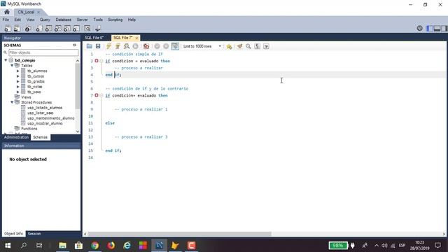 16- MOD II - Explicación de la condición IF ELSE IF ENDIF - VFP y MySQL Server смотреть онлайн