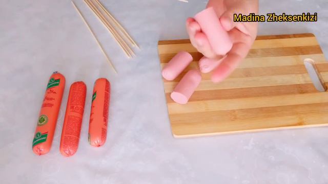 Өте дәмді, балаларға арналған Корн Дог самый лучший рецепт!
