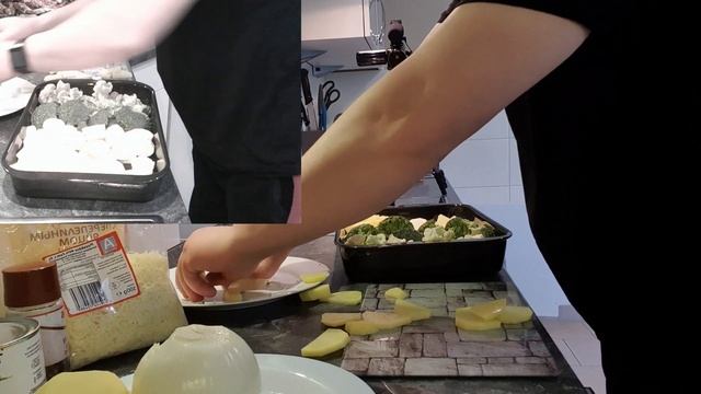 Свиные ребрышки с овощной платой,Готовит добрый.Мужская кухня.Германия