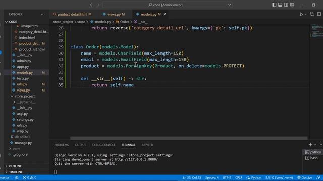 Django с нуля. Урок №23. Оформление заказа