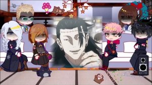 Jujutsu kaisen react to Gojo gets sealed || Jujutsu Kaisen || Gacha club || Made by Yuk!ra