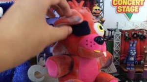 Fnaf TIE DYE merch review! | tie dye foxy plush, tie dye Freddy keychain