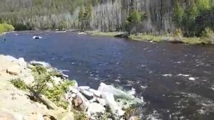 Бурятия по реке Турка на водометах (лодки фрегат)