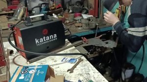 Доукомплектовал полуавтомат Катана280 газом.