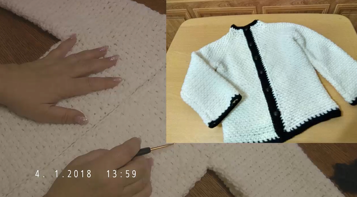 Кардиган для мальчика крючком смотреть онлайн