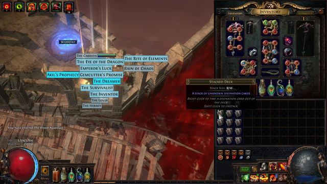 Path of Exile - SPENDING 10 EXALTED ORBS ON STACKED DECKS (HEADHUNTER CARDS?) смотреть онлайн