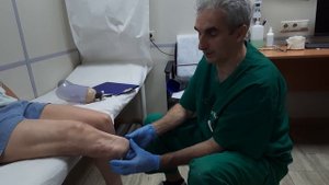 Комплекс упражнений на сохранение тонуса мышц культи голени после ампутации.