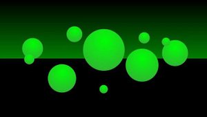 Зелёные шары видеофон,футаж / background, futage green balloons