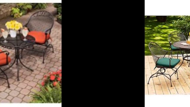 Wrought Iron Patio Furniture Sets смотреть онлайн