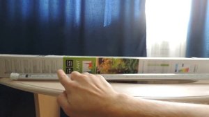 Aquael leddy tube retro fit PLANT 16W Мой обзор