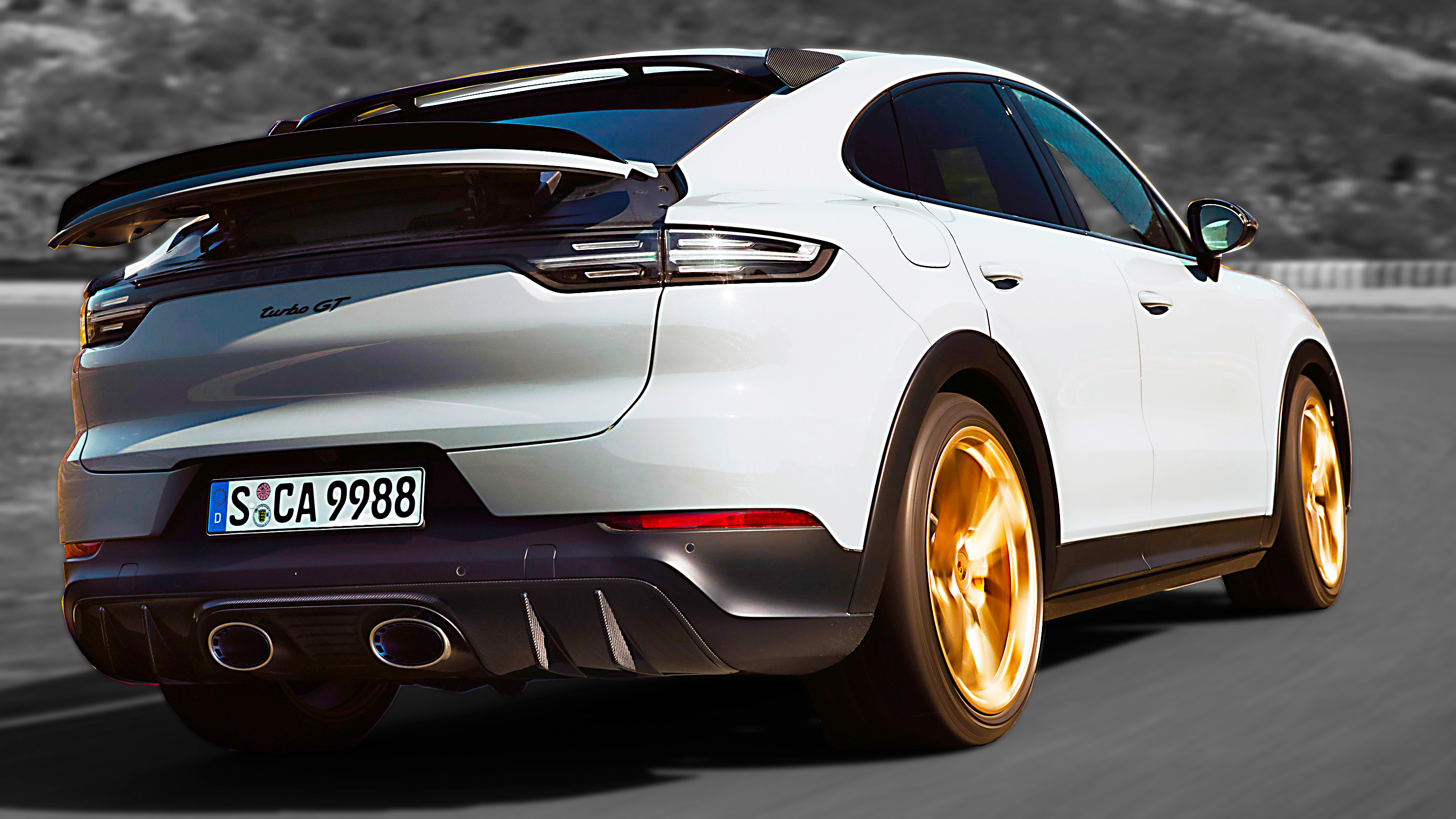 Porsche Cayenne Turbo GT 2021 - Вождение, Интерьер, Экстерьер!