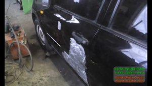 LADA Granta РИХТОВКА ДВЕРИ