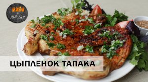 ЦЫПЛЕНОК ТАПАКА (ТАБАКА). ЖАРИМ НА КОСТРЕ