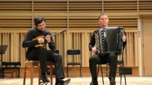 Дуэт: Артём Давтян (домра) и Николай Прокопьев (баян)