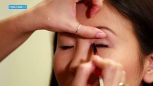 Вечерний макияж для азиатской формы глаз