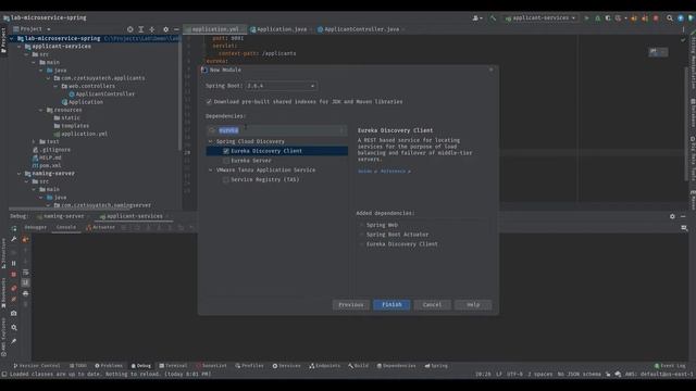 How do Microservices Communicate using Eureka and OpenFeign смотреть онлайн