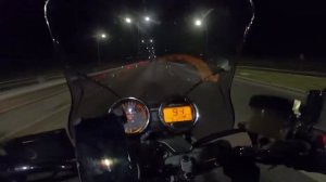 Suzuki Bandit 1250N 2007 0-200 Kmh acceleration