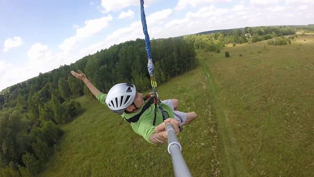 ROPE JUMPING (РОУП ДЖАМПИНГ-ПРЫЖКИ С ВЕРЁВКИ) СВОБОДА В ПОЛЁТЕ! смотреть онлайн