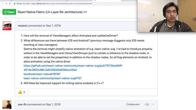 React Native Fabric Github #4 Read Through Part 1 смотреть онлайн