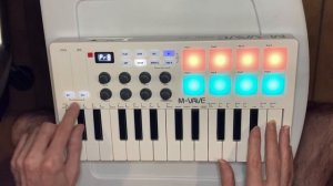 SMK-25 controlador MIDI Bluetooth de M-VAVE  lo que debes saber | prueba unboxing y datos |