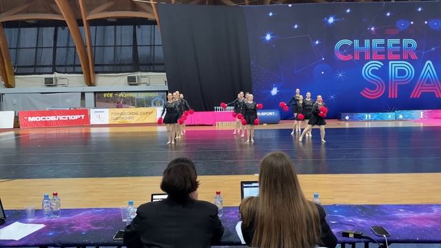 Эврика Мамамия фристайл I место 19.11.2023 Щёлково (область) Cheer Space смотреть онлайн