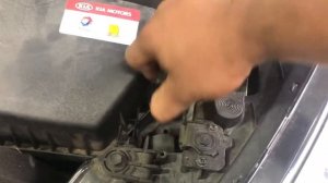 Kia Cerato OBD port location