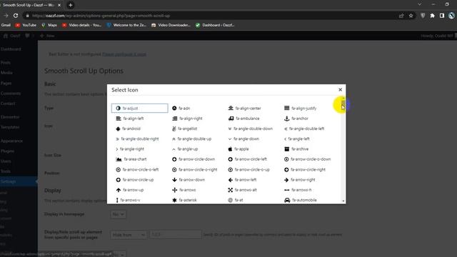 How To Display Scroll Up Button in WordPress