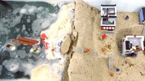 LEGO DAM BREACH EXPERIMENT - NEW LEGO CITY DISASTER