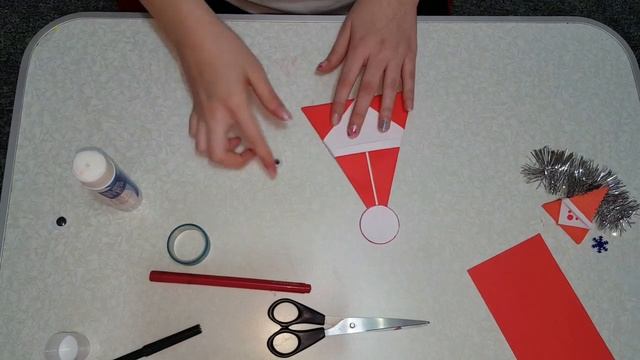 Поделка из цветной бумаги, Дед Морозик смотреть онлайн