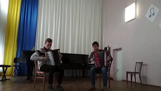 дует баяністів Є.Дербенко "Веселе інтермеццо" м.Торецьк смотреть онлайн