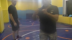 Встречный бой. Короткая быстрая связка. В.Н. Крючков