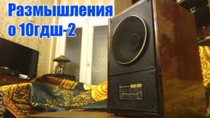 Размышления о 10гдш-2  , динамик с секретом.