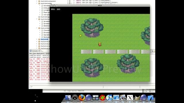 Java + Darkstar + Slick engine 2d MMO development смотреть онлайн