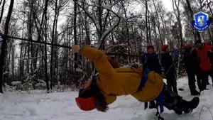 Новогодние каникулы в детском военно-спортивном лагере "Вымпел-Шторм", в Подмосковье.
