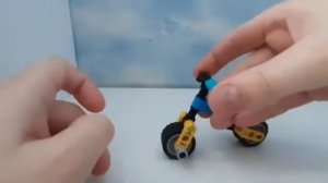 Как сделать Фингер bmx и перилу из Лего.