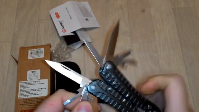 Мультитул Ganzo G105, обзор смотреть онлайн