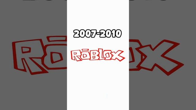 Logos de Roblox 2004-2023 #shorts