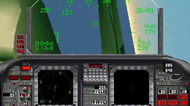 Harrier Jump Jet (PC/DOS) 1992, MicroProse ,Elite difficulty смотреть онлайн