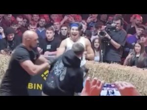 Регбист дал пощечину, Тарасов ударил в ответ / ЖЕСТКИЙ КОНФЛИКТ НА TOP DOG