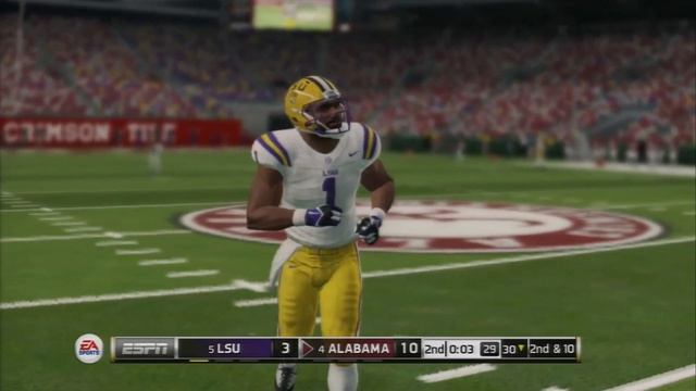 NCAA Football 14 Alabama vs LSU 2023 Gameplay Xbox 360