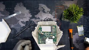 MikroTik LHG R | LHG 4G/LTE/LTE6 Kit - How to replace the mini-PCIE modem (Tagalog)