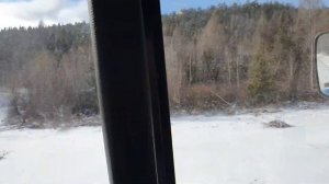 Перегон трактора ? МТЗ-82.1 своим ходом из Усть-Обора до Улан-Удэ