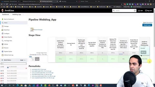 Jenkins Vault Terraform Ansible and Consul End-to-End CI/CD Pipeline