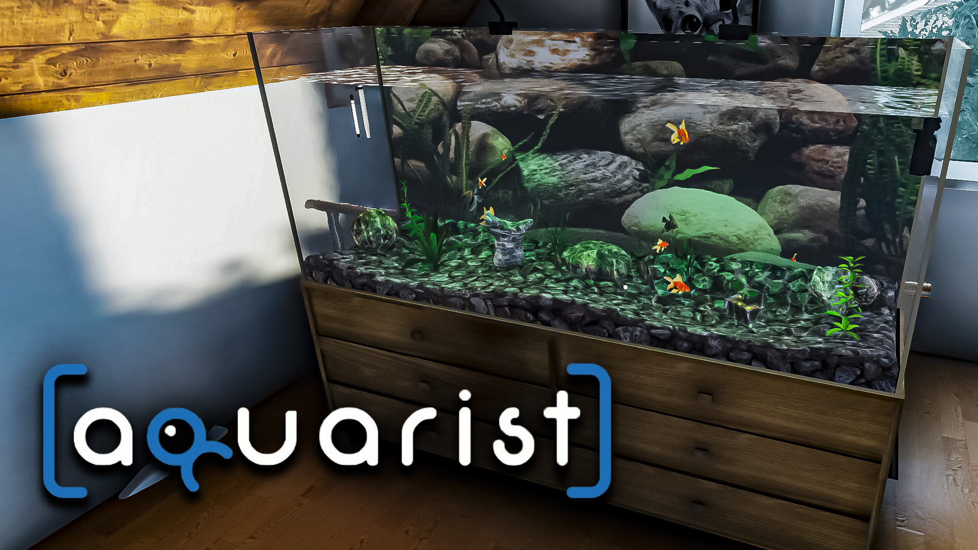 СПАСЛА РЫБОК ОТ ЖАДНОГО КОТА - Aquarist стройте аквариумы, выращивайте рыб, развивайте свой бизнес!